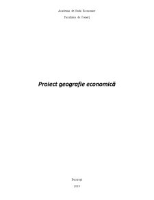 Geografie Economică - Pagina 1