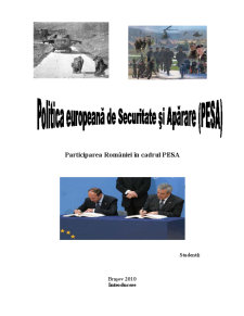 Politica Externă și de Securitate Comună - Pagina 1