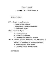 Virtuțile Teologice - Pagina 1