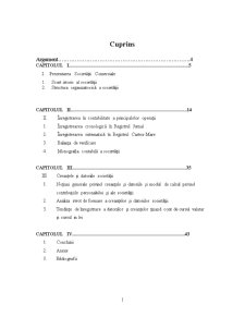 Creanțele și Datoriile Entitații - Pagina 1