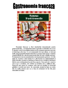 Gastronomia franceză - Pagina 1