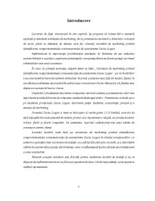 Cercetare de marketing privind identificarea comportamentului consumatorului de autoturisme Dacia Logan - Pagina 4