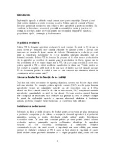 Politica agricolă comună - studiu de caz aplicarea PAC în România - Pagina 3