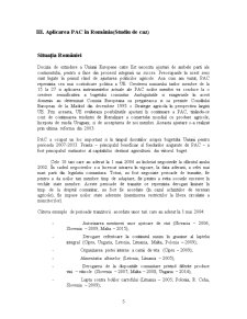 Politica Agricola Comuna - Studiu de Caz Aplicarea PAC in Romania - Pagina 5