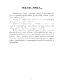 Anhidridă maleică - analiza comparativă a procedeelor de obținere - Pagina 2