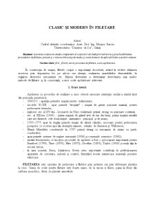 Clasic și Modern în Filetare - Pagina 1