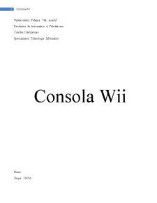 Consola Wii - Pagina 1