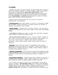 Internaționalizarea companiei SC Raja SA Constanța - Pagina 1