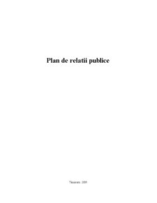 Plan de relații publice Raiffeisen - Pagina 1