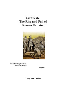 The rise and fall of roman Britain - Pagina 1