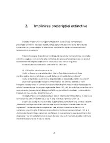 Împlinirea prescripției extinctive - Pagina 5