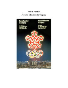 Relații publice - jocurile olimpice din Calgary - Pagina 1