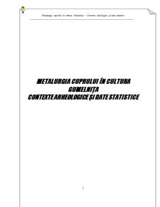 Metalurgia Cuprului în Cultura Gumelnița - Contexte Arheologice și Date Statistice - Pagina 2