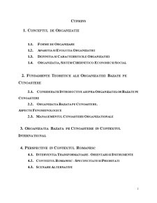 Cercetare teoretică privind conceptul de organizație bazată pe cunoaștere - Pagina 2