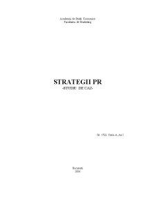 Strategii de relații publice - Pagina 1