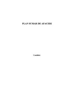 Plan de afaceri fermă mixtă - SC Agroplant SA - Pagina 1