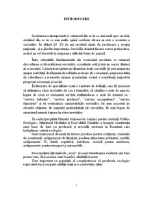 Serviciile ecologice în România în raport cu cerințele europene - Pagina 1