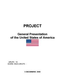 General presentation of the United States of America - Pagina 1