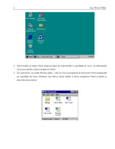 Curs Microsoft Word 2000 - Pagina 2