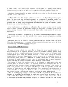 The Analysis of the Health Insurance Contract - Pagina 5