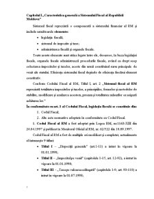 Raport de practică - inspectoratul fiscal de stat botanică - Pagina 1