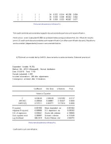 Existenta unor corelații liniare în seria rentabilităților utilizând rezultatele din testul Ljung-Box (statistica Q) - Pagina 3