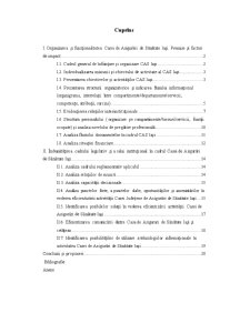 Studiu Aplicativ privind Eficientizarea Activitătii Casei de Asigurări de Sănătate Iași - Pagina 1