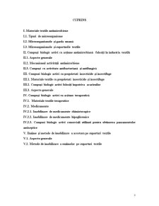Tipuri de Compuși Biologic Activi Utilizați în Obținerea Materialelor Textile Multifuncționale - Pagina 2