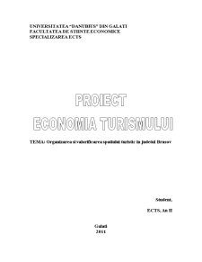 Organizarea și valorificarea spațiului turistic în Județul Brașov - Pagina 1