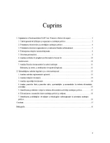Proiect de specialitate - Serviciul de Stare Civilă Iași - Pagina 1