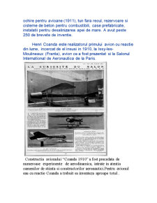 Henri Coandă - părintele aviației reactive - Pagina 2