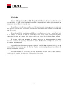 Caiet de practică realizat la BRD - Sucursala Iași - Pagina 3
