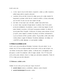 Acidul acetic - obținerea și importanța utilizării în industria alimentară - Pagina 5