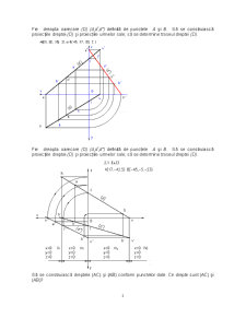 Aplicații geometrie descriptivă - Pagina 1