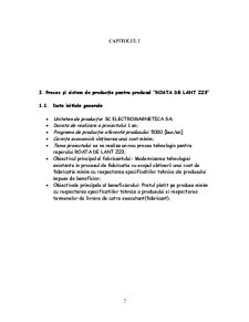 Studiul tehnico - economic privind procesul de producție al reperului - roată de lanț - Pagina 2