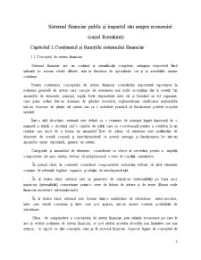 Sistemul financiar public și impactul său asupra economiei - Cazul României - Pagina 3