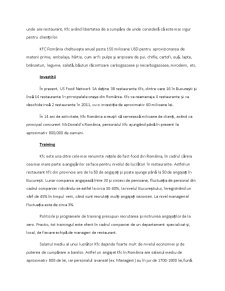Studiu de caz privind o multinațională care operează pe teritoriul României - KFC - Pagina 3