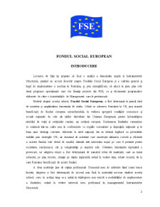 Fondul Social European - Pagina 2