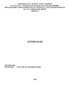 Antociani - Pagina 1