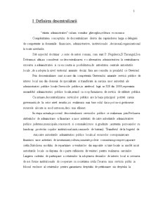 Analiza Raportului - Descentralizare - Federalism - Pagina 1