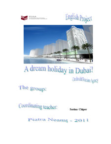 A Dream Holiday în Dubai - Pagina 1