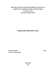 Organizația Națiunilor Unite - Pagina 2