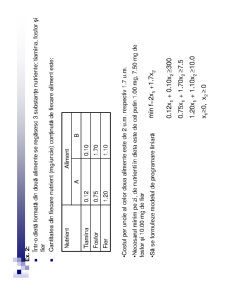 Cercetări Operaționale Aplicate în Economie - Pagina 33