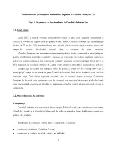 Fundamentarea și Finanțarea Cheltuielilor Bugetare la Consiliul Județean Iași - Pagina 3