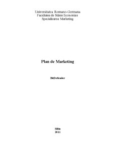 Plan de Marketing BitDefender - Pagina 1