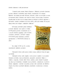 Etichetarea Produselor Alimentare - Pagina 4