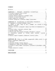 Analiza managementului calității în cadrul hotelului Valentina Timișoara - Pagina 1