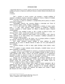 Proiectarea structurii organizatorice a firmei din domeniul turistic studiu de caz - Baza de tratament Ocna Sibiului - Pagina 1
