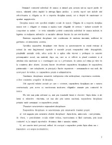 Răspunderea disciplinară în dreptul muncii - Pagina 3