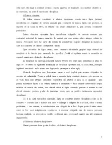 Răspunderea disciplinară în dreptul muncii - Pagina 5